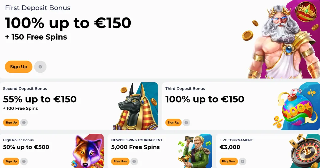 Nomaspin Casino Offerte e promozioni